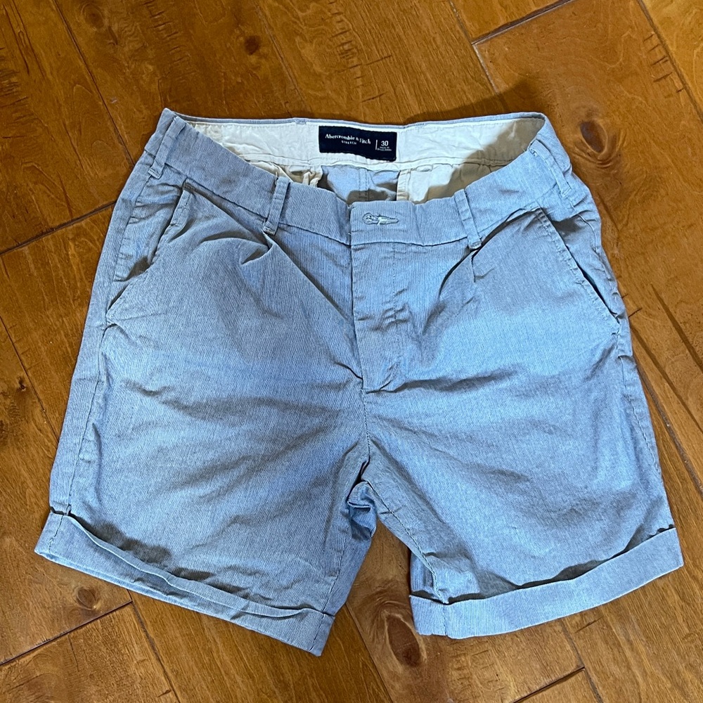 Abercrombie & Fitch Light Blue Shorts